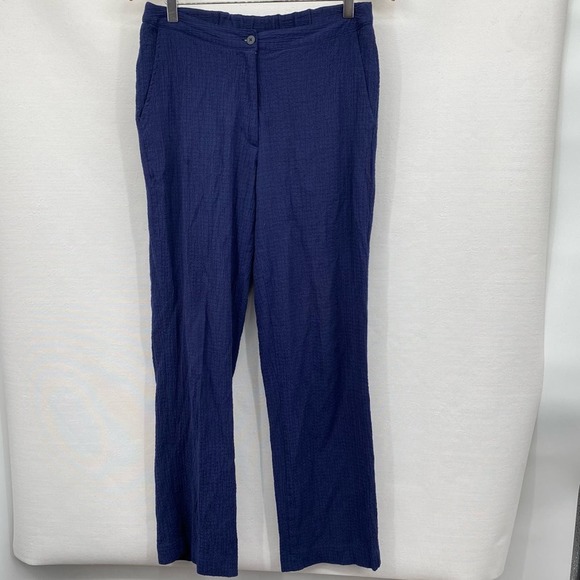 Exofficio Pants - Exofficio Dark Blue Gauzy Trouser Pants S